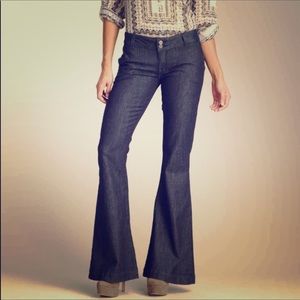 NWT William Rast Jade Trouser Flare Jeans Sz 30